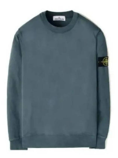 Compass Patch Crew Neck Sweatshirt Grey - STONE ISLAND - BALAAN 2