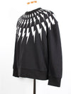 Thunderbolt Fair Isle Sweatshirt S - NEIL BARRETT - BALAAN 2