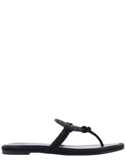 Miller fave knotted flip flops black - TORY BURCH - BALAAN 2