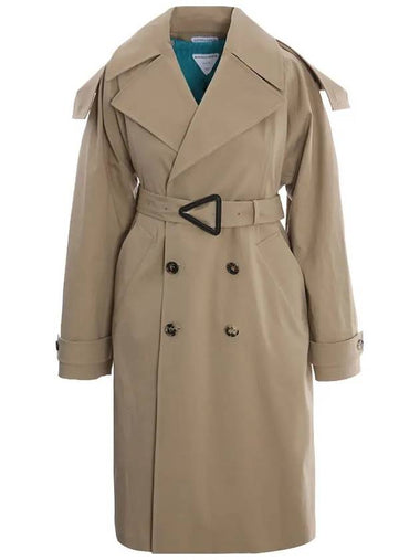 21FW 680013 V1ID0 9713 Intrecciato coat - BOTTEGA VENETA - BALAAN 1