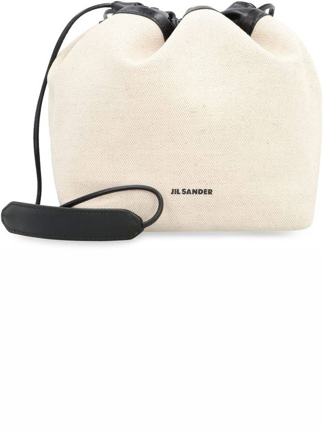 Drawstring Cross Bag Beige - JIL SANDER - BALAAN 2