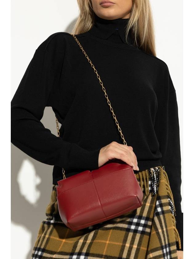 Snip Chain Strap Clutch Bag Ruby - BURBERRY - BALAAN 3