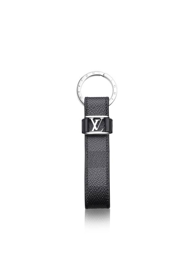 LV Dragonne Key Holder Black - LOUIS VUITTON - BALAAN 3