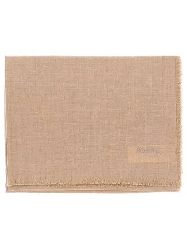 Max Mara Magico frayed edge scarf - MAX MARA - BALAAN 3