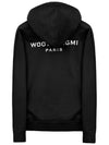 Men s Back Logo Cotton Hoodie Black - WOOYOUNGMI - BALAAN 3