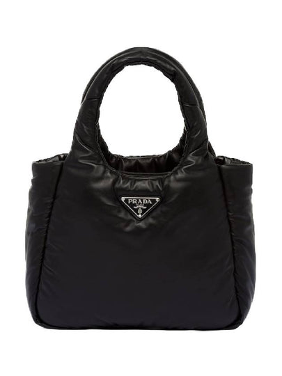 Padded Soft Nappa Tote Bag Black - PRADA - BALAAN 2