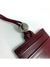 Intrecciato Strap Card Wallet Burgundy - BOTTEGA VENETA - BALAAN 8