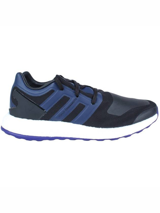 Y3 Men's Pure Boost Sneakers BY8956 BLACKPURPLE - YOHJI YAMAMOTO - BALAAN 2