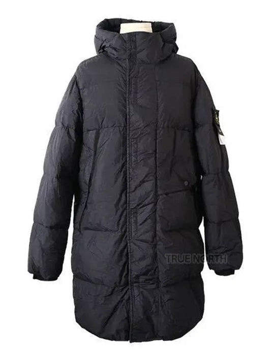 Wappen Patch Crinkle Labs Padding Black - STONE ISLAND - BALAAN 2