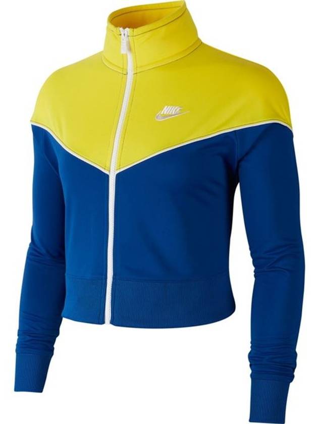 01AT3909492Women’sHeritage Track JacketYellow Blue - NIKE - BALAAN 5