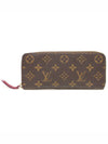 M60742 Monogram Canvas Fuchsia Clemence Wallet Long - LOUIS VUITTON - BALAAN 1