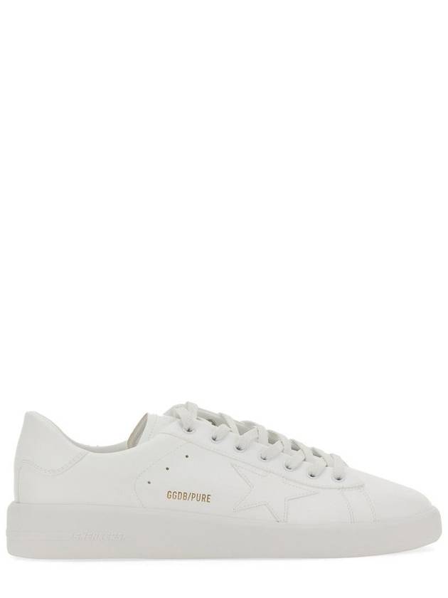 Purestar Lace-Up Low-Top Sneakers White - GOLDEN GOOSE - BALAAN 6