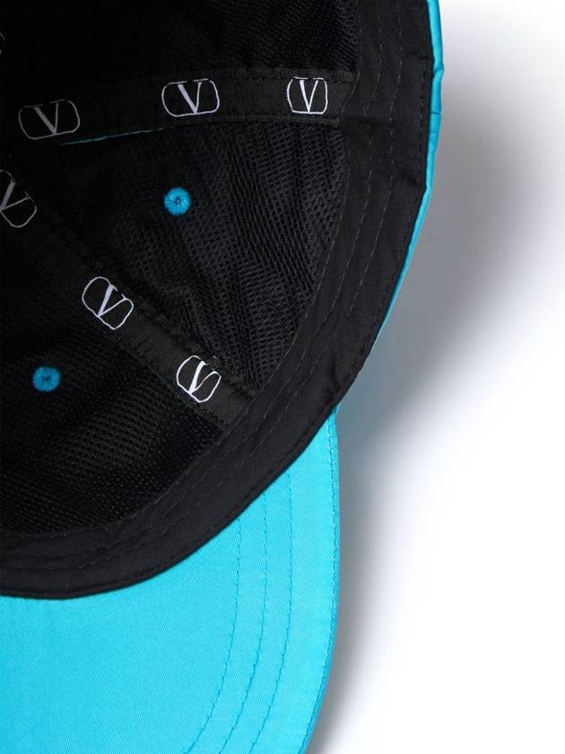 Valentino Garavani Hats Clear Blue - VALENTINO - BALAAN 4