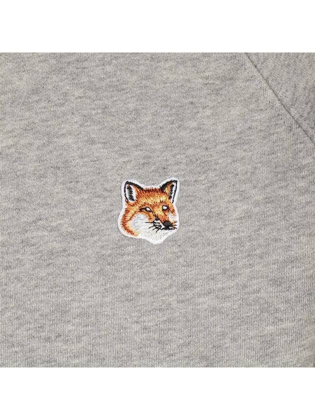 Fox Head Patch Classic Sweatshirt Grey Melange - MAISON KITSUNE - BALAAN 4