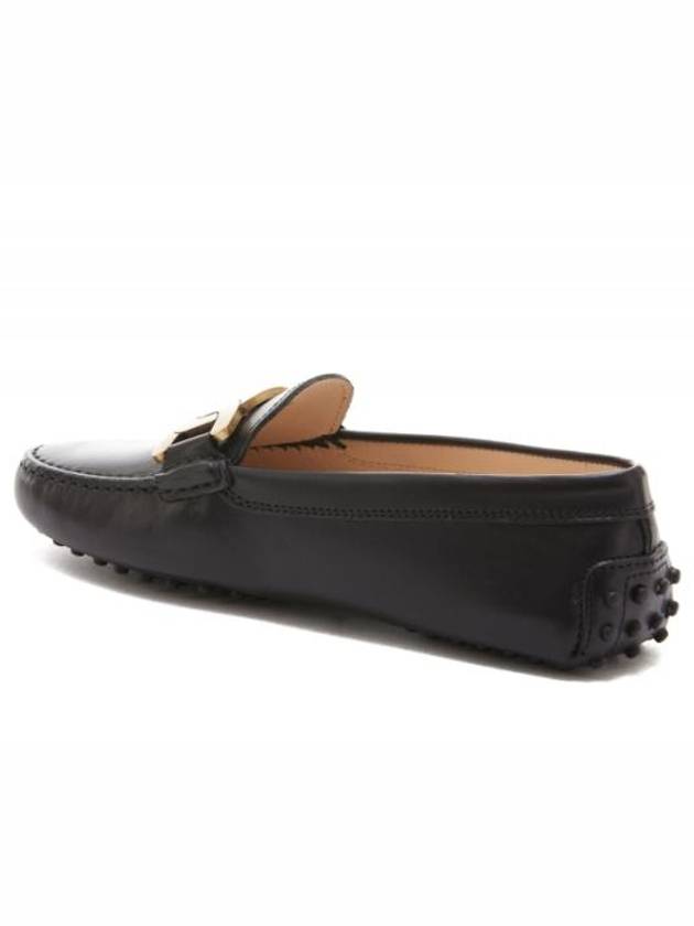 Women's Kate Gommino Leather Driving Shoes Black - TOD'S - BALAAN 5