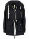 Lahemaa Hooded Jacket Black - MONCLER - BALAAN 2