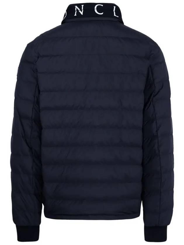 Men's Akio Short Down Padding Night Blue - MONCLER - BALAAN 4