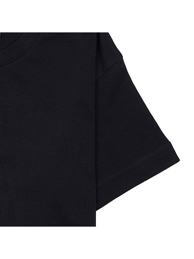 Women's Jade Logo Short Sleeve T-Shirt Black - A.P.C. - BALAAN 7