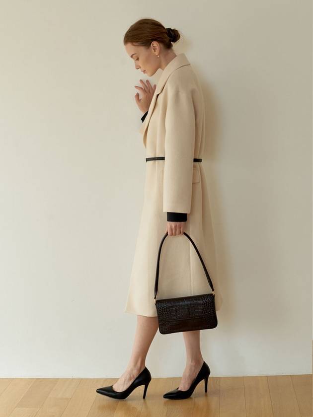 CLASSY WOOL LOOSE COAT P00000LK - DEFEMME - BALAAN 2