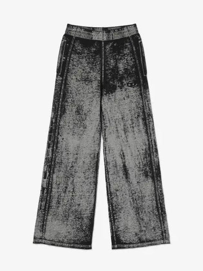 P Leo Dev Burnout Plated Jersey Track Pants - DIESEL - BALAAN 2