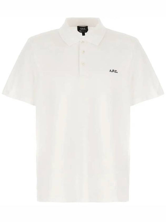 Carter Cotton Polo Shirt White - A.P.C. - BALAAN 2