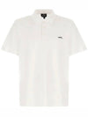 Carter Cotton Polo Shirt White - A.P.C. - BALAAN 2