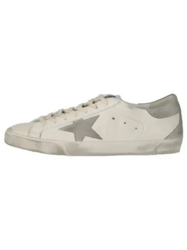 Superstar gray tab sneakers white ice - GOLDEN GOOSE - BALAAN 1