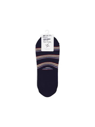 Striped Fake Cotton Socks Navy - PAUL SMITH - BALAAN 2