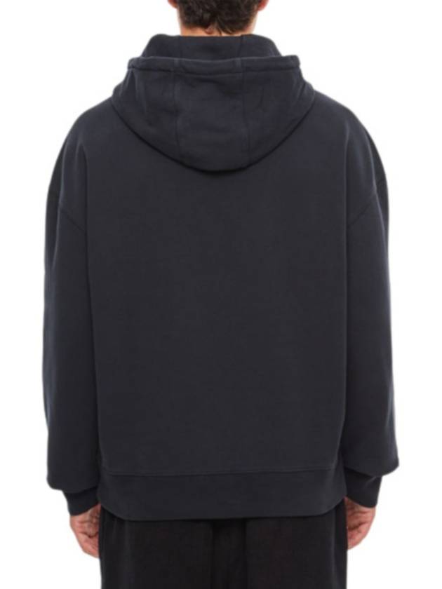 Bold Fox Head Patch Oversize Hoodie Black - MAISON KITSUNE - BALAAN 5