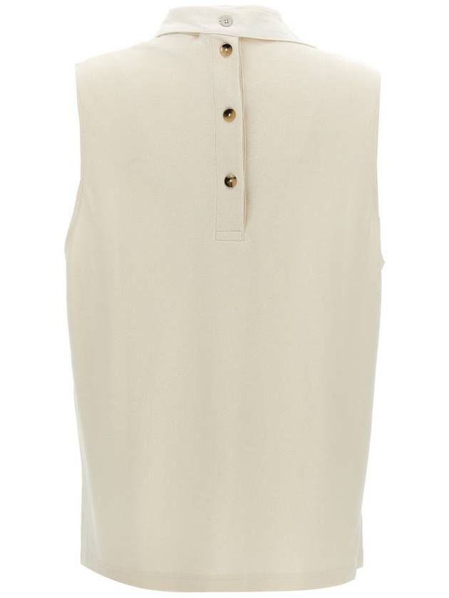 Courrèges 'Sangle Sleeveless' Polo Shirt - COURREGES - BALAAN 2