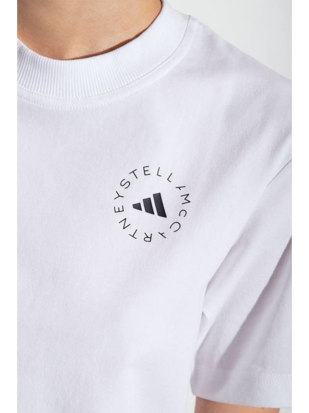 by Stella McCartney short sleeve t-shirt HR9167 WHITE - ADIDAS - BALAAN 6