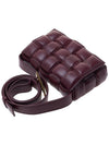 Cassette Intrecciato Padded Small Cross Bag Barolo - BOTTEGA VENETA - BALAAN 5