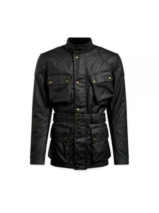 Trial Master Pro 10oz Wax Jacket 41051032 C61N0133 90000 - BELSTAFF - BALAAN 1