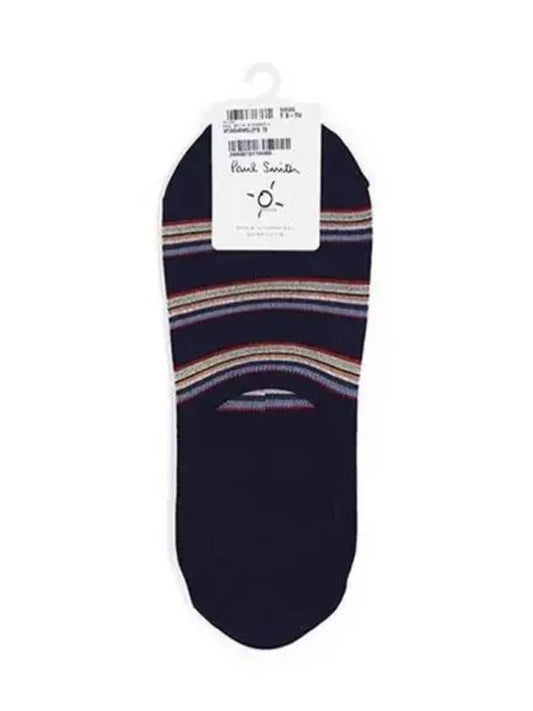 Striped Fake Cotton Socks Navy - PAUL SMITH - BALAAN 2