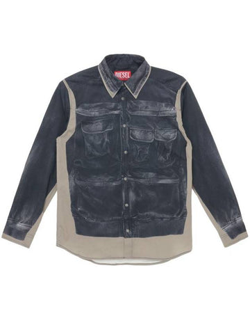 Diesel S-After-A Overshirt - DIESEL - BALAAN 1