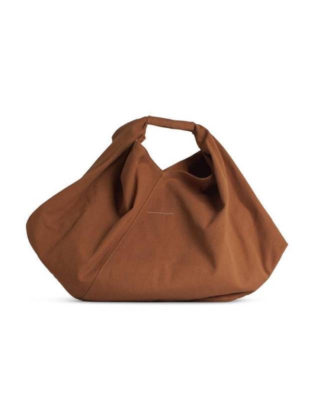 Mm6 Maison Margiela 'Japanise' Brown Cotton Bag - MAISON MARGIELA - BALAAN 3