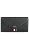 Envelope Continental Long Wallet Black - THOM BROWNE - BALAAN 2