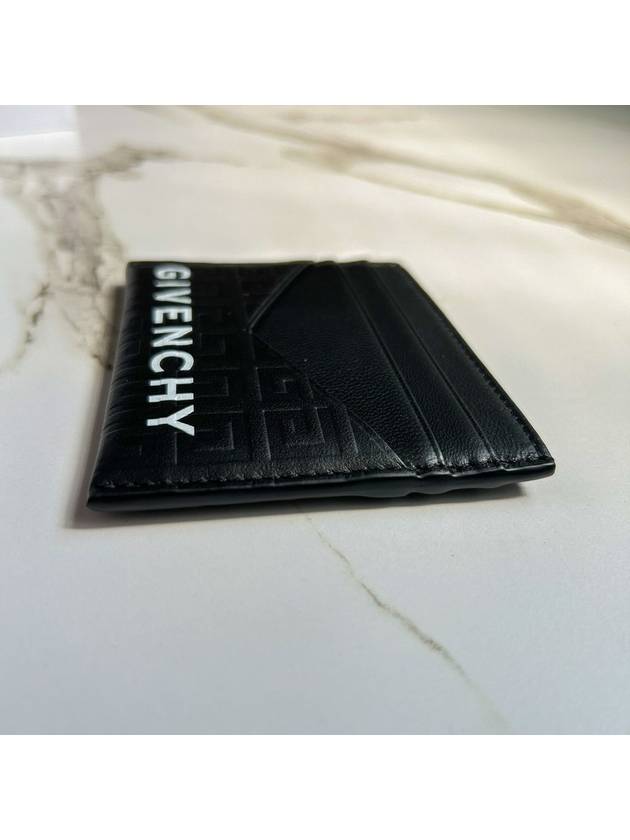 Logo 4G Monogram Card Wallet Black - GIVENCHY - BALAAN 8