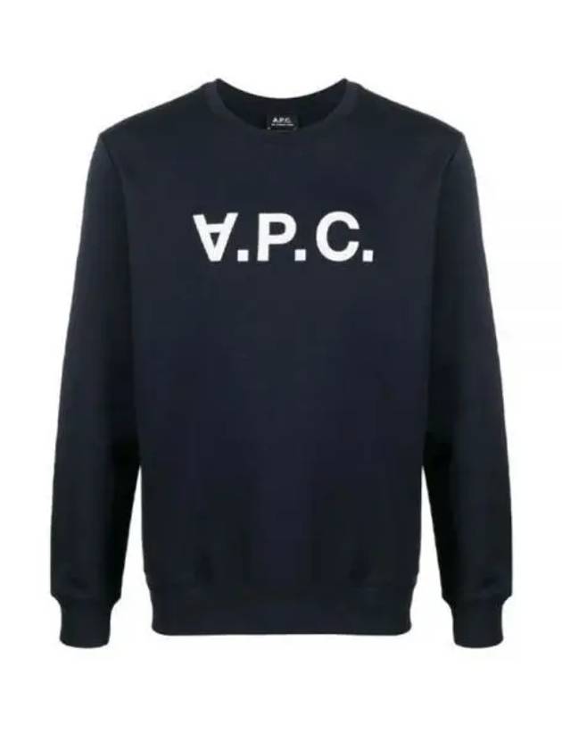 VPC Logo Sweatshirt Navy - A.P.C. - BALAAN 2