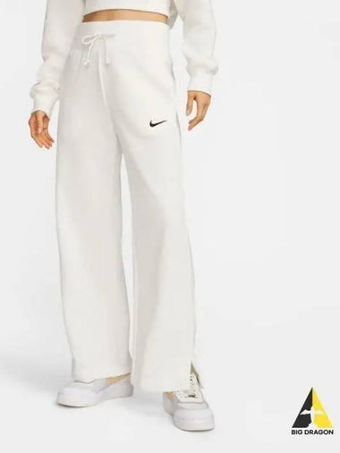 Women s Sportswear Phoenix Fleece High Waist Wide Leg French Terry Sweatpants 133 - NIKE - BALAAN 1