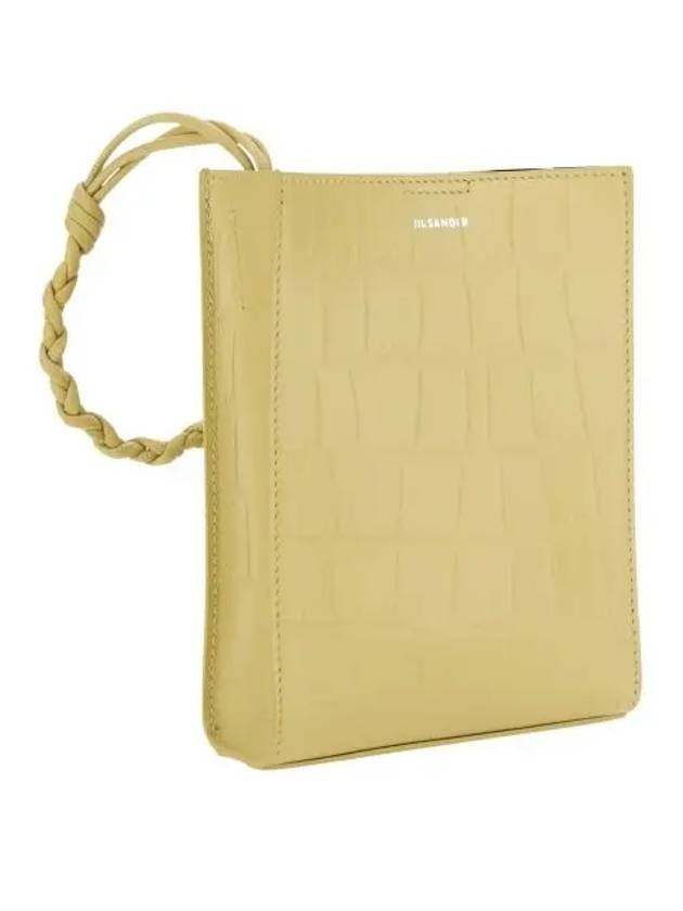 Tangle Small Calfskin Cross Bag Beige - JIL SANDER - BALAAN 2