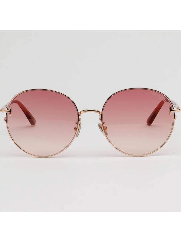 Eyewear Round Sunglasses Pink - TOM FORD - BALAAN 4