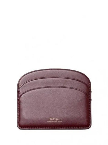 Card Wallet Half Moon Card Holder - A.P.C. - BALAAN 1