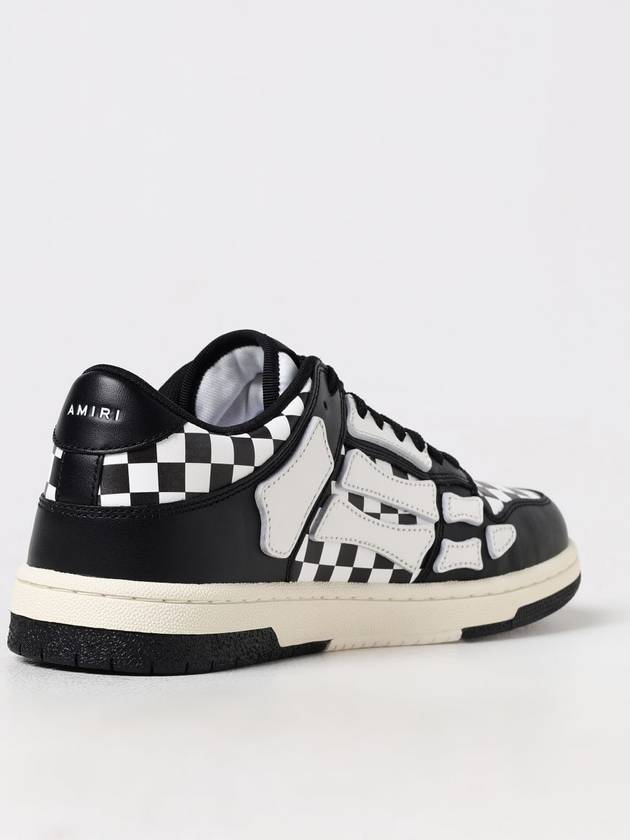 Sneakers Skel Amiri in pelle con motivo check - AMIRI - BALAAN 3