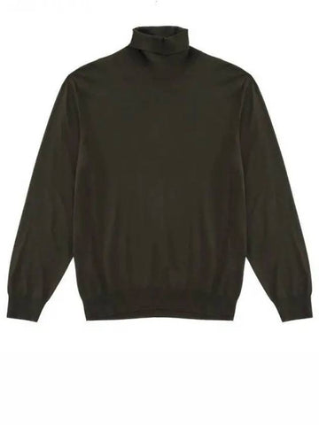 Green wool turtleneck knit C09KTTS18 271482 - CORNELIANI - BALAAN 1