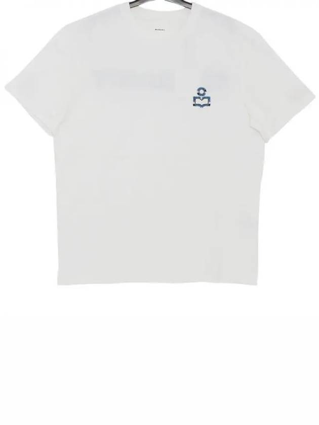 Hugo Embroidery Logo Short Sleeve T-Shirt White - ISABEL MARANT - BALAAN 2