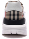 Vintage Check Suede Leather Sneakers Archive Beige - BURBERRY - BALAAN 5