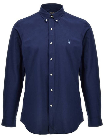 Long Sleeve Shirt 710928254001 Navy - POLO RALPH LAUREN - BALAAN 2