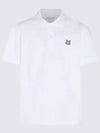 Piquet Polo Shirt White - MAISON KITSUNE - BALAAN 2