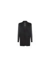 Rick Owens V neck tailored jacket RR01D3700 SN09 - RICK OWENS - BALAAN 1